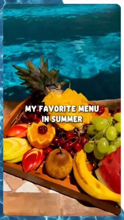 menu favorite summer