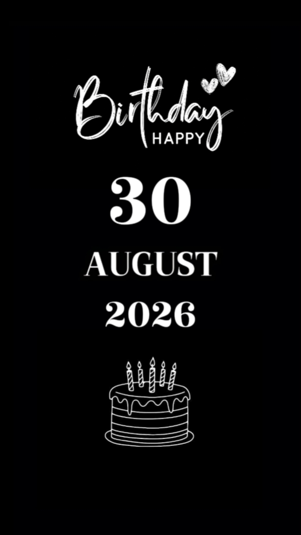 BDAY DAD 30 AUGUST