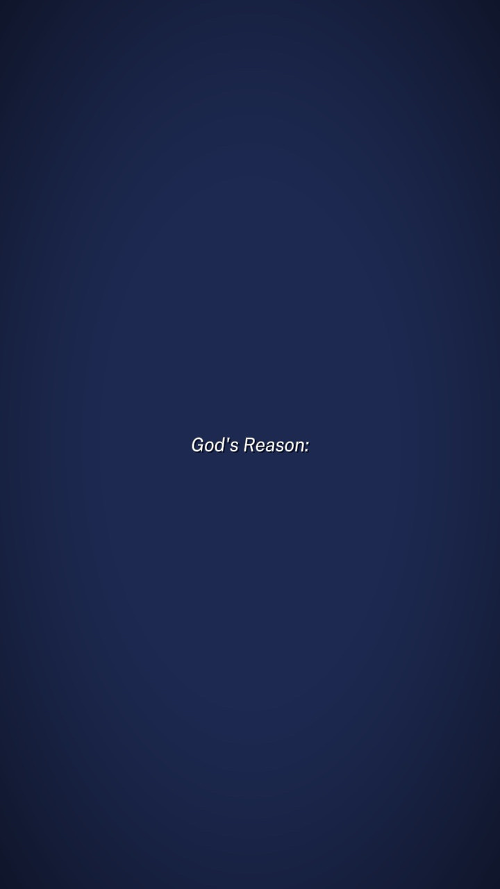 god's reason
