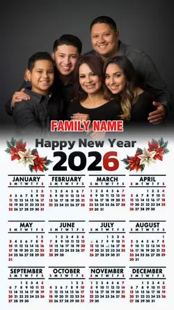 Family Calendar 2026