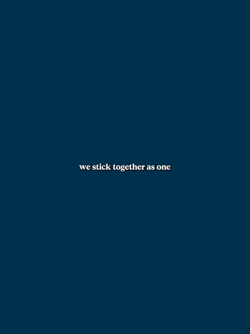 Nous restons ensemble 