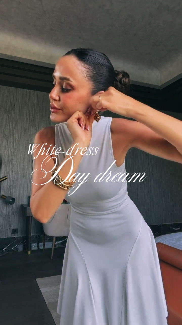White dress