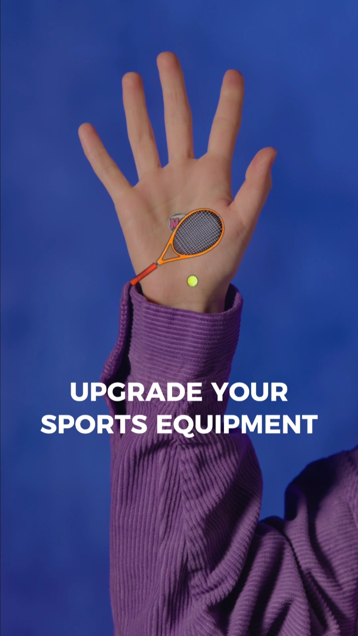 Spor-Tenis Raketi-TikTok Stili