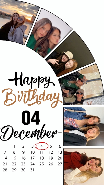 HBD 4 DECEMBER 