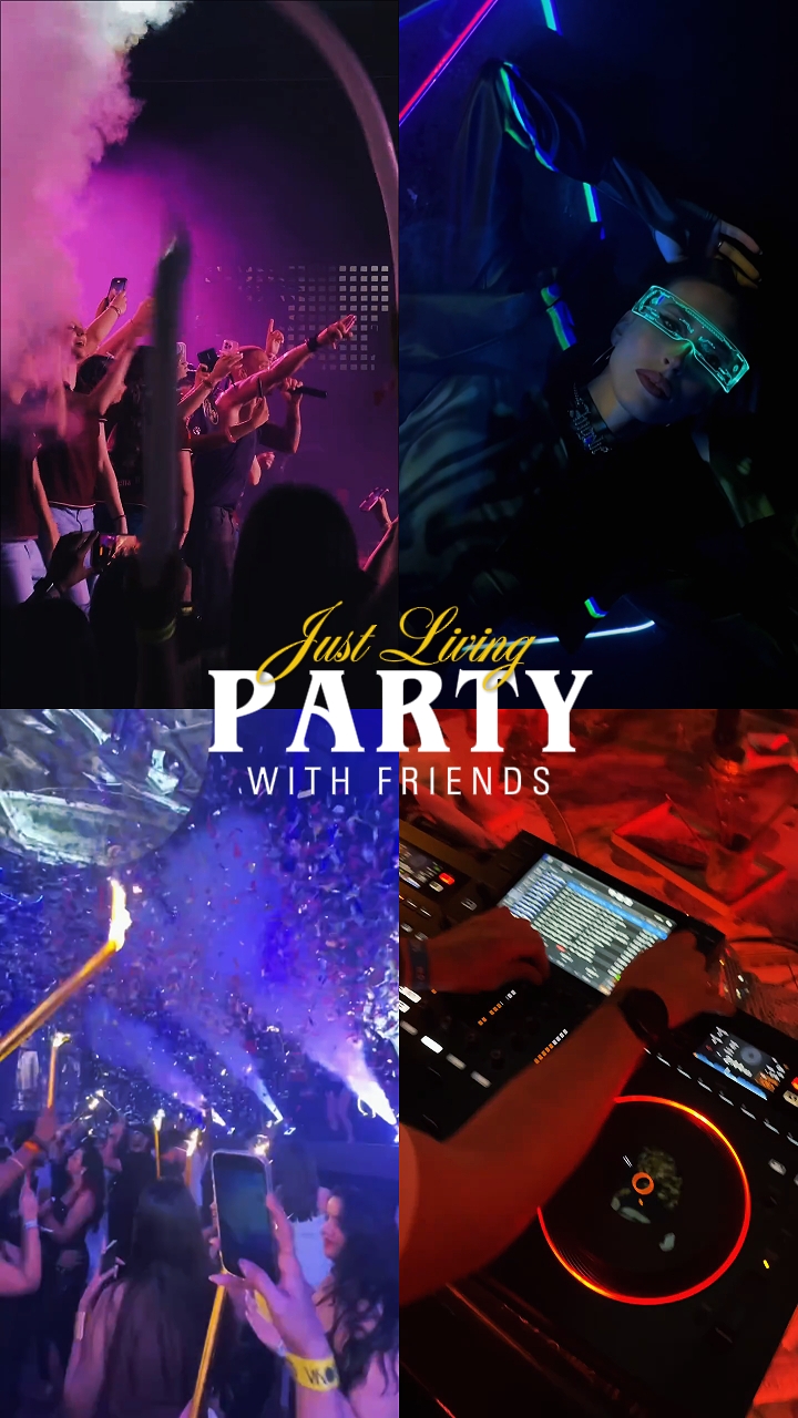 Party with friends