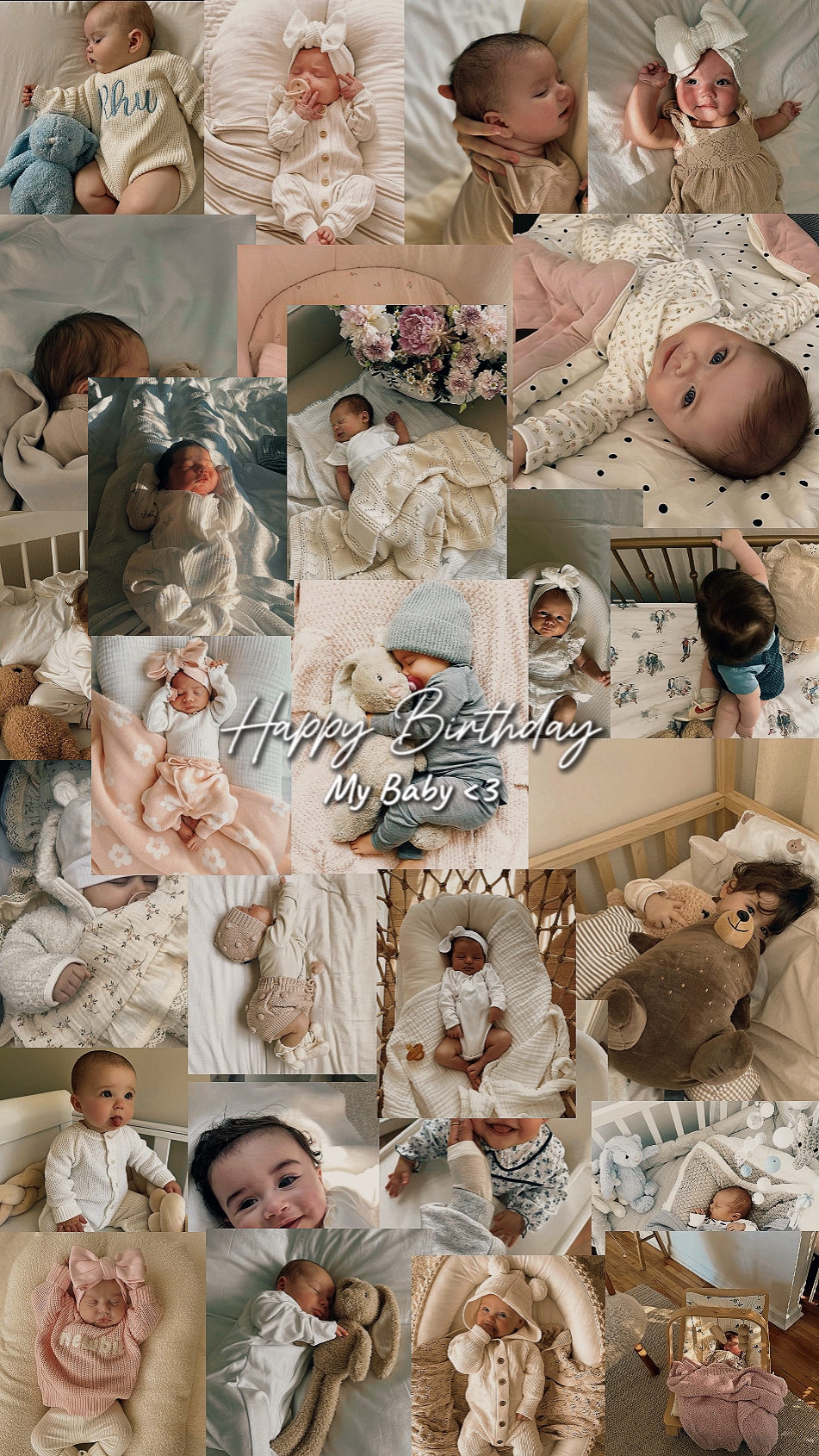 Anniversaire mon bébé