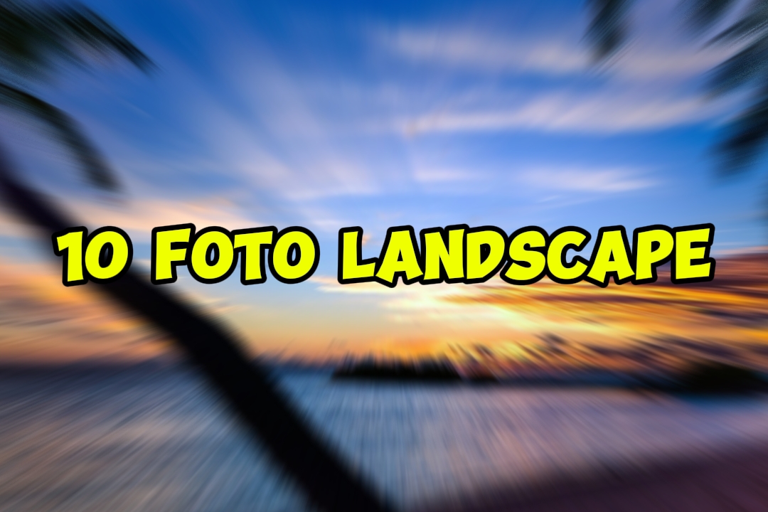 10 Foto-Landschaft