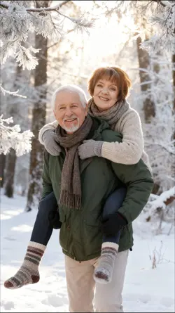 Winter Couple