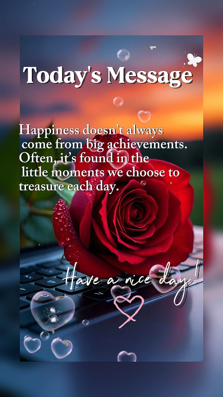 Today's Message