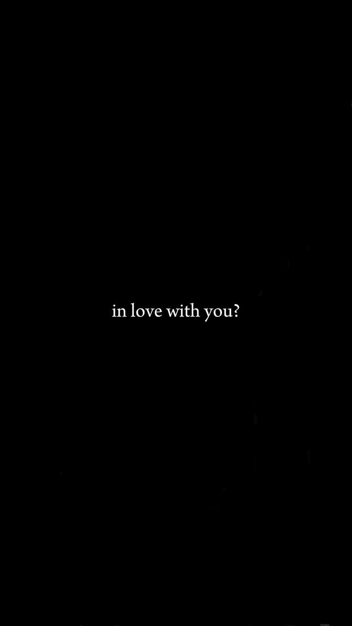 Bin ich in dich verliebt?