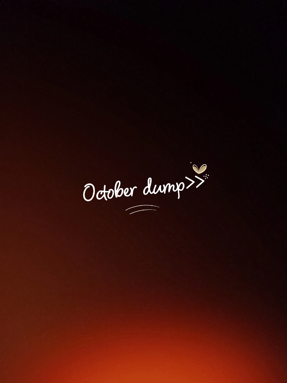 pembuangan sampah Oktober 