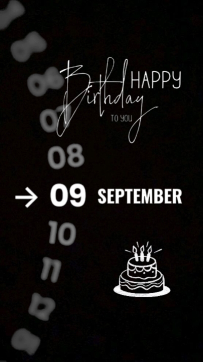Hbd 09 Sept 2026