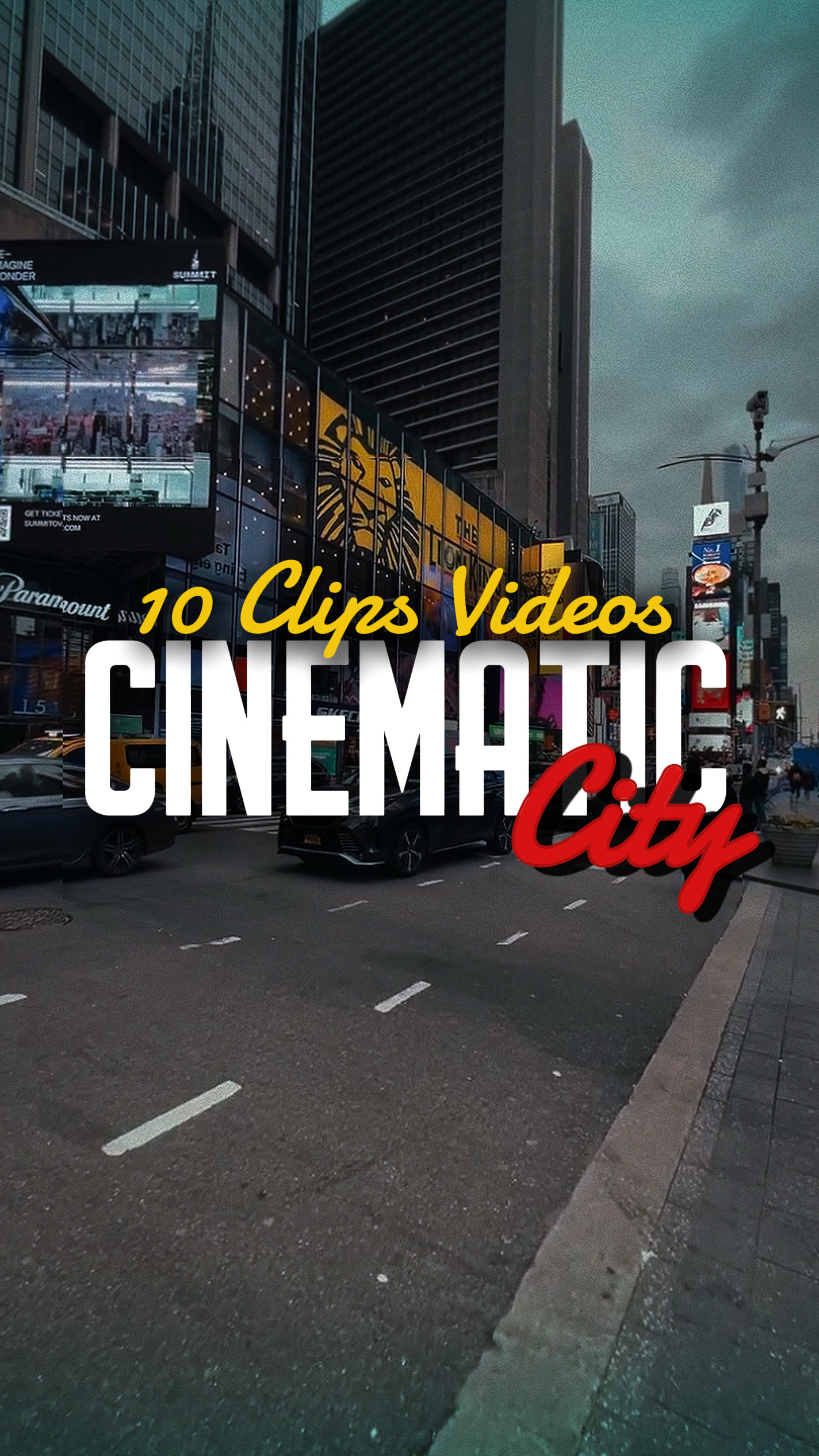 10 CLIPS CINEMATIC 