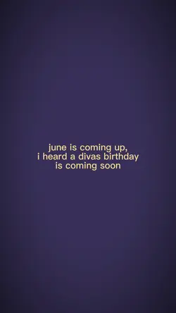 birthday in june 