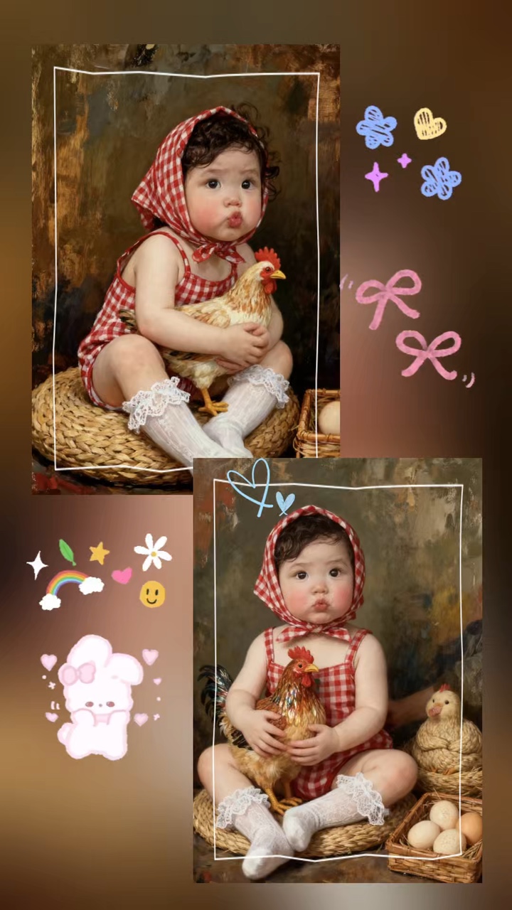 2 ảnh cute