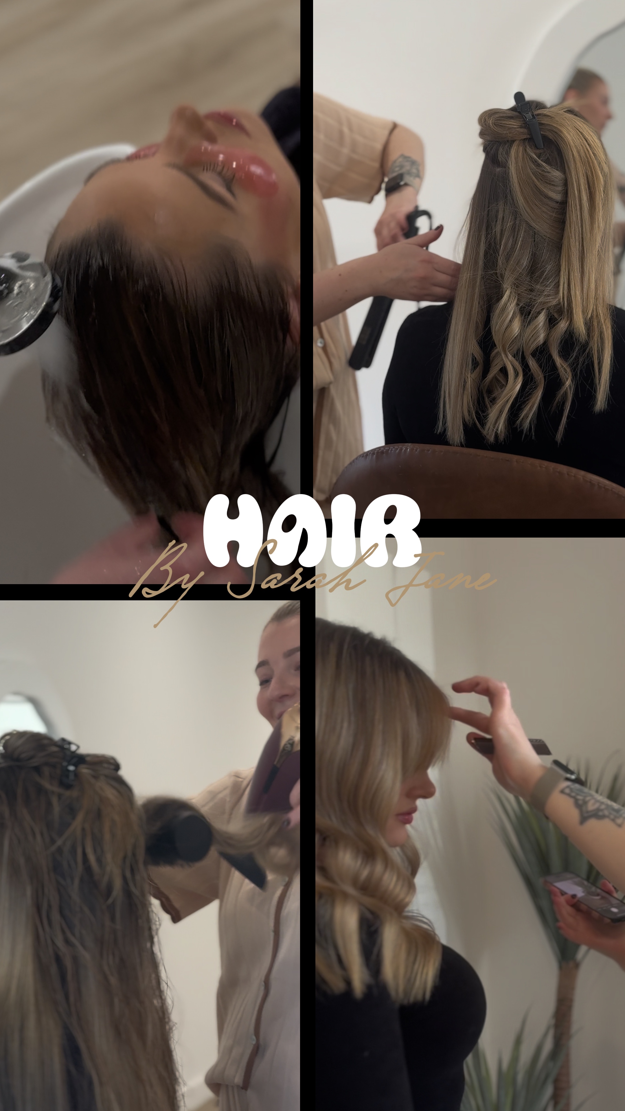 X 4 hair template