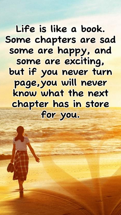 Life is like a book 