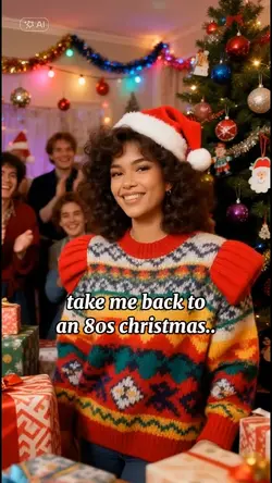 80s christmas vibes