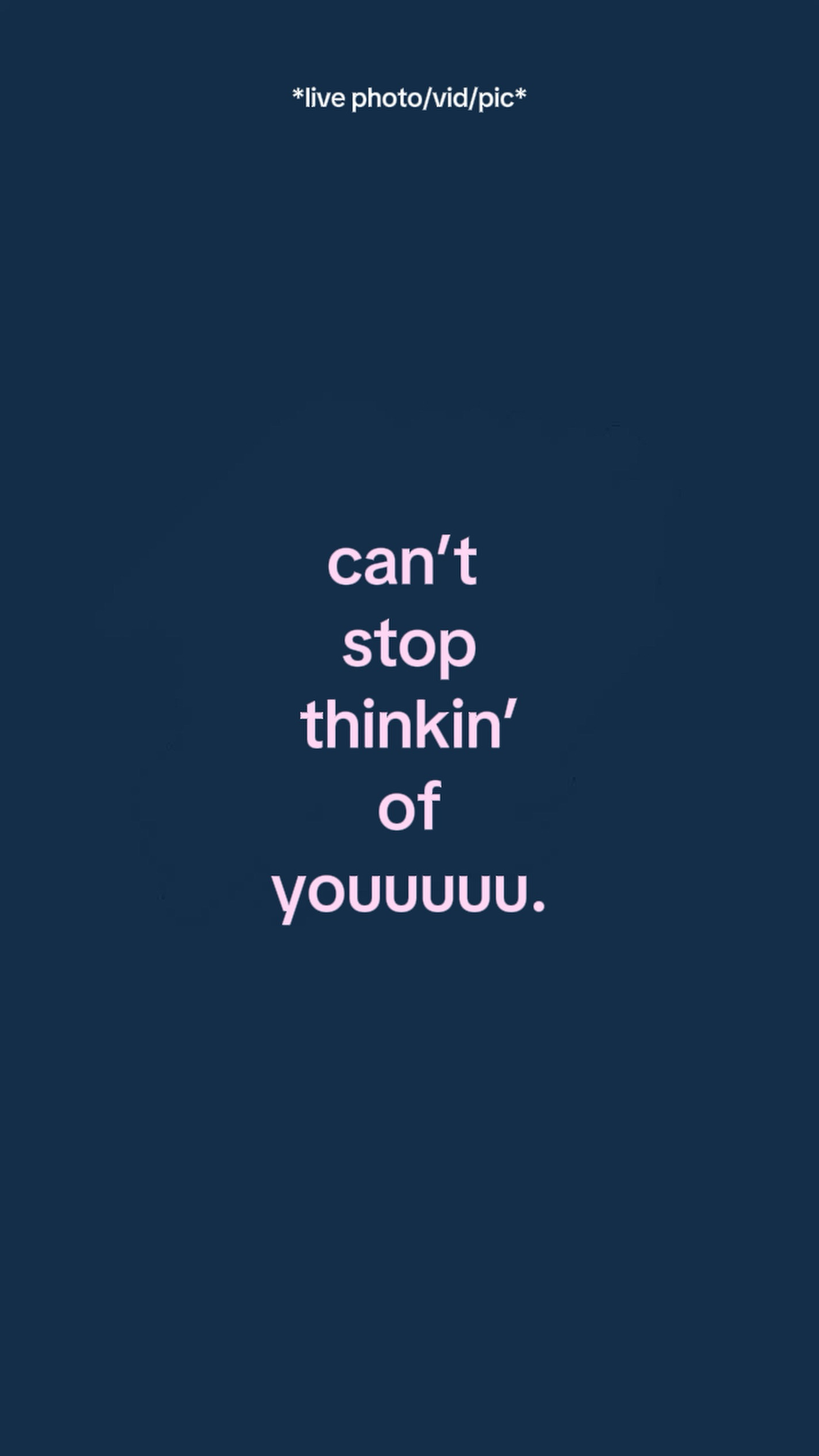 CantStopThinkinOfYou
