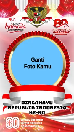Dirgahayu RI Ke 80..