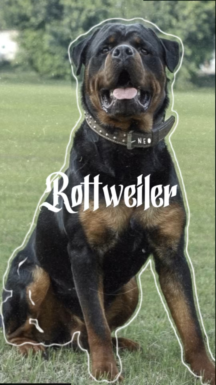 Cão legal Rottweiler