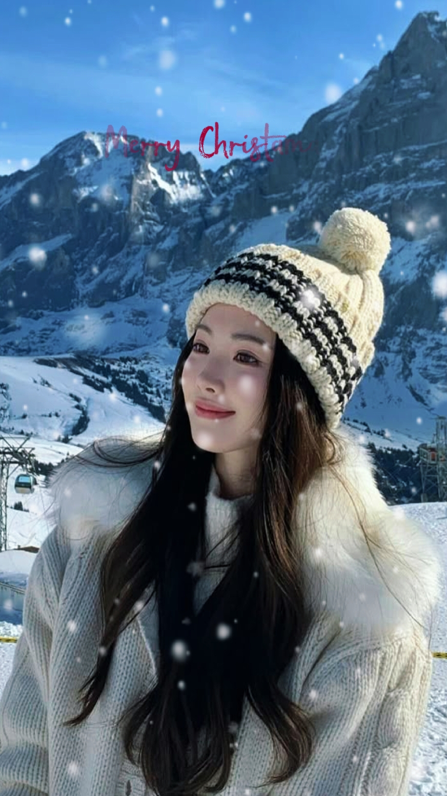 Christmas in snow
