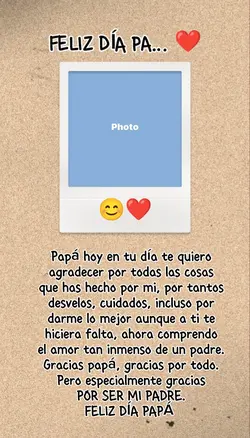 Feliz día pa 