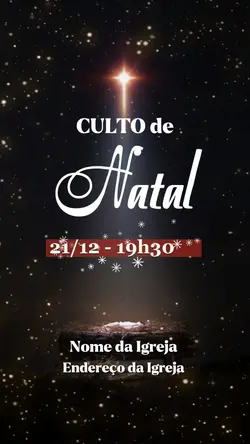 CULTO DE NATAL 
