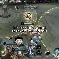 kalah skin doang