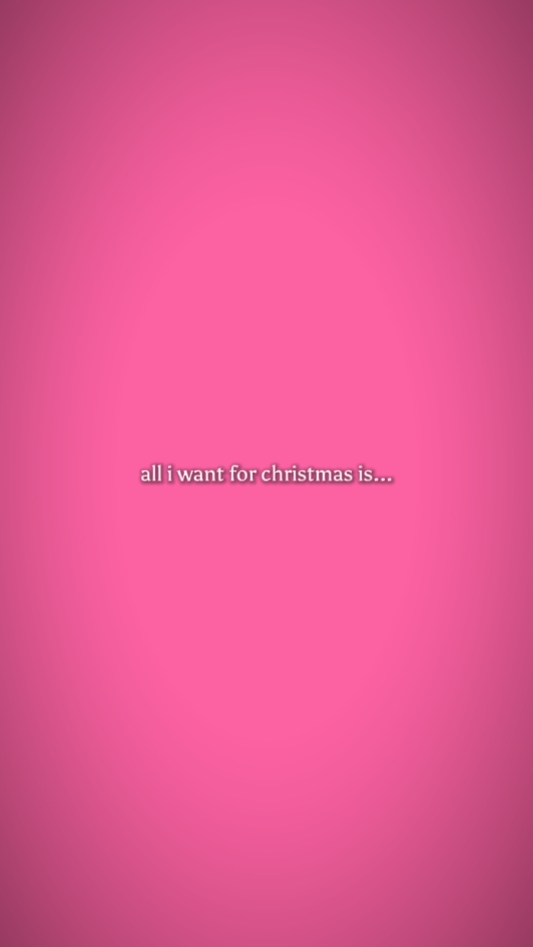 Je veux pour Noël