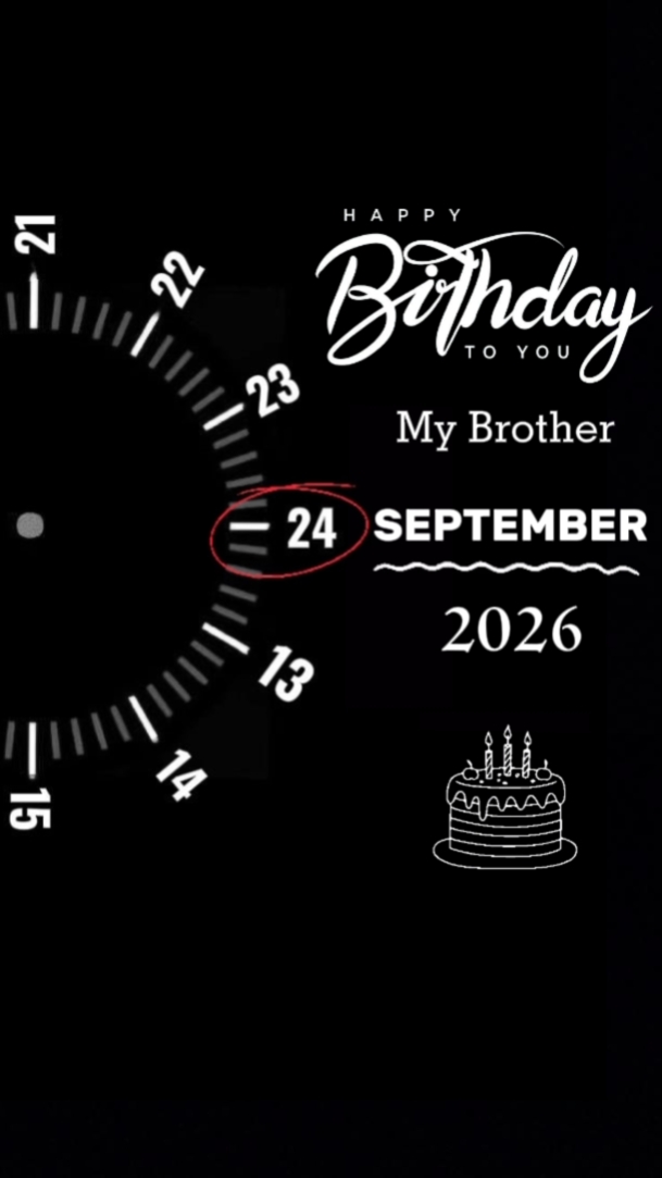 BDAY BROTHER 24 SEPT