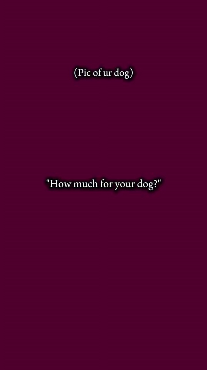 How much your dog