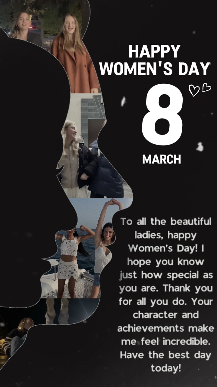 Feliz día de la mujer 