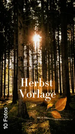 Herbst Vorlage 