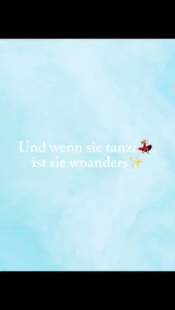 Wenn sie tanzt💃🏼