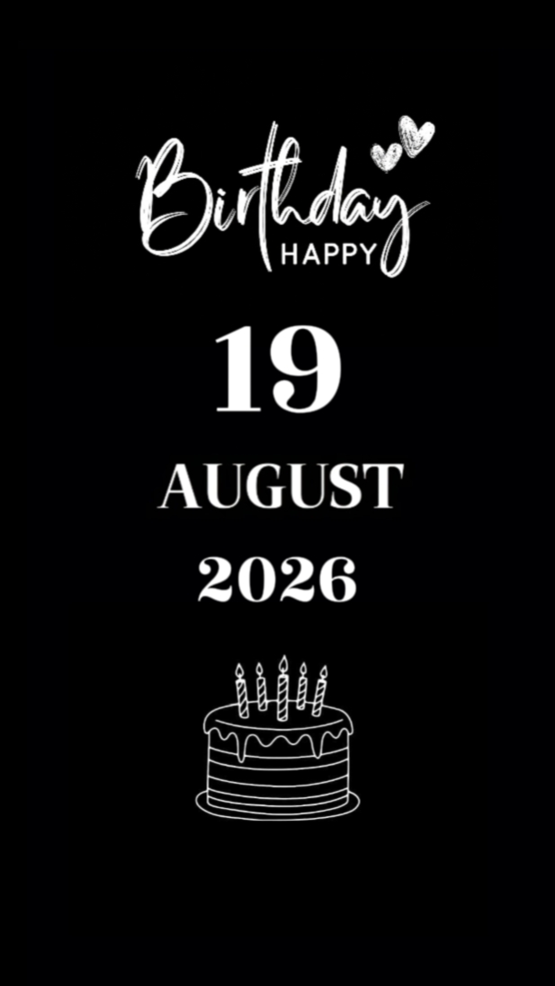 ULANG TAHUN PUTRI 19 AUG