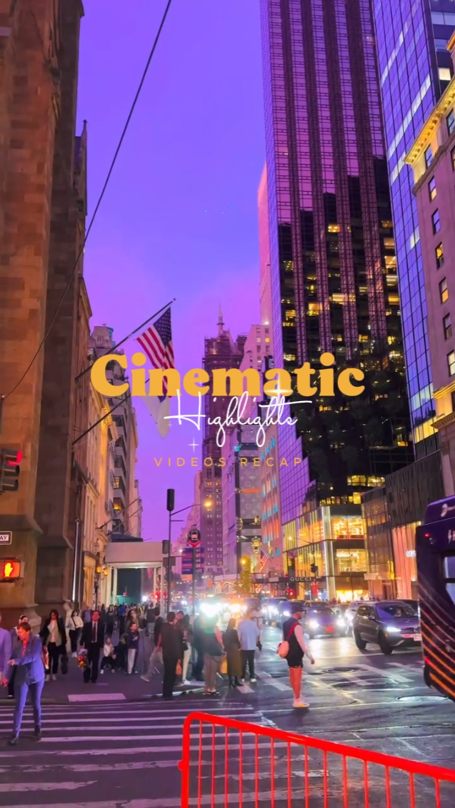 Cinematic vlog