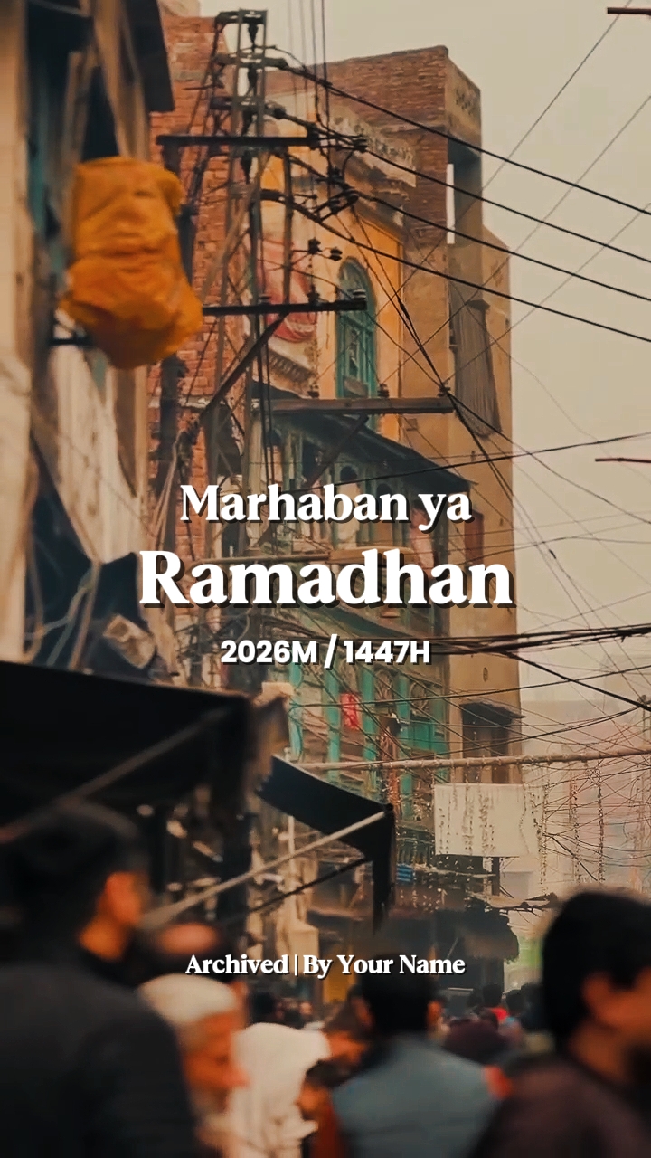 MARHABAN YA RAMADHAN