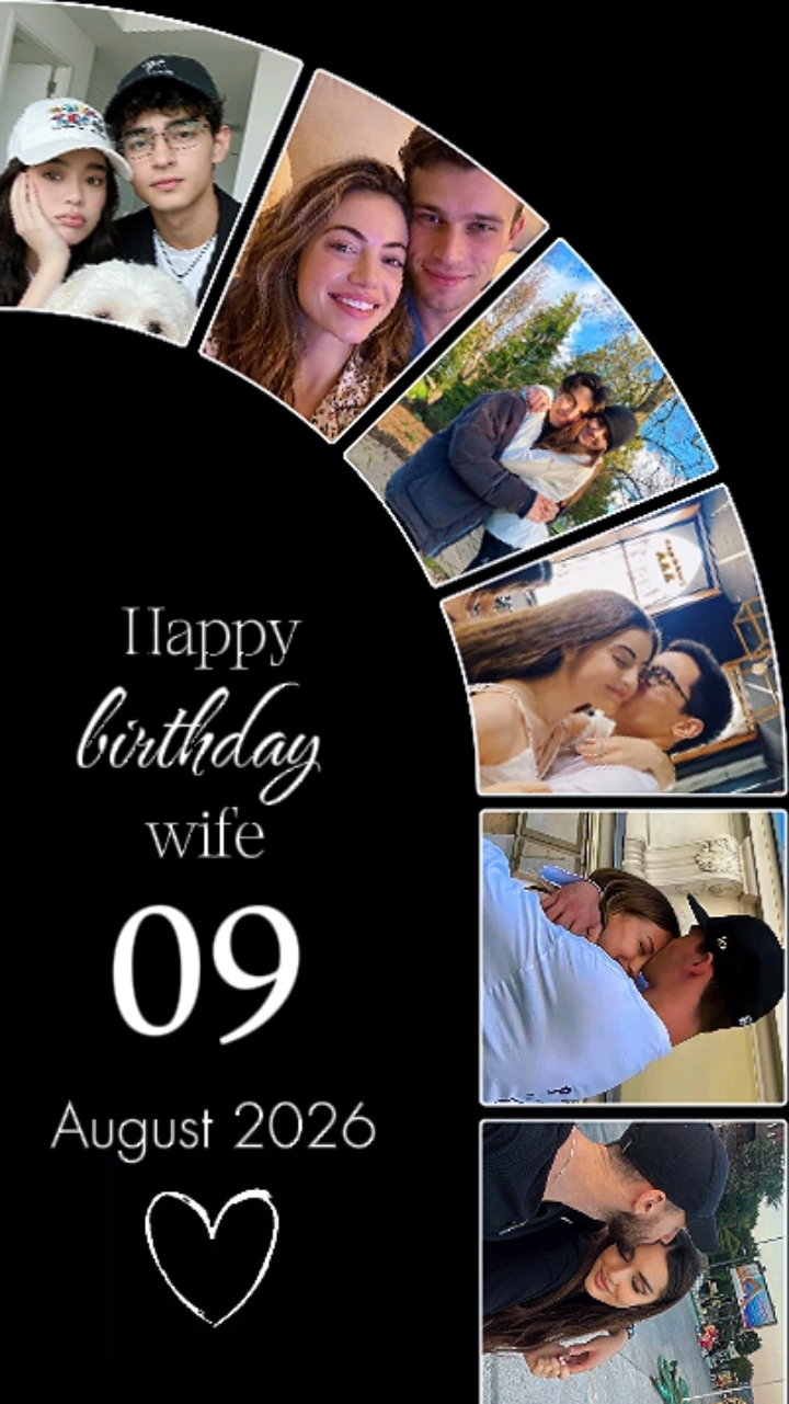 HBD WIFE 09 AUGUST 