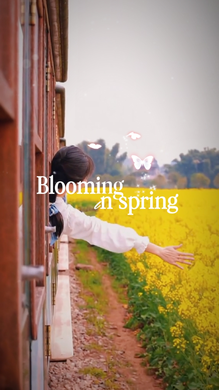 Floreciendo en primavera
