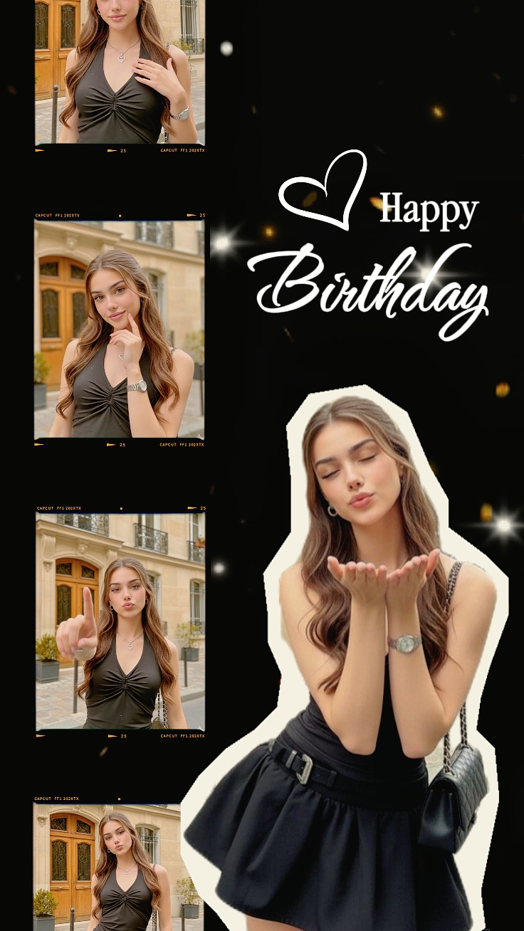 Collage d'anniversaire