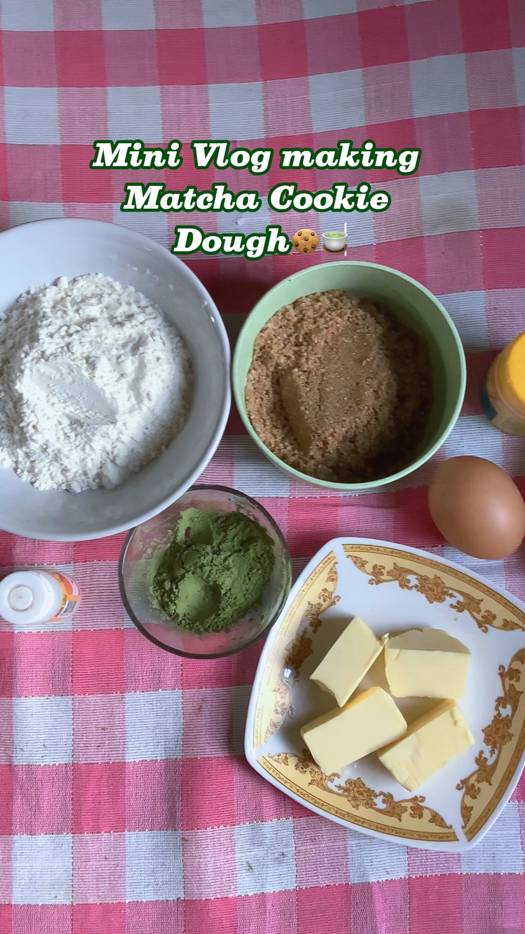 Baking Mini Vlog🌷✨🍪🍵