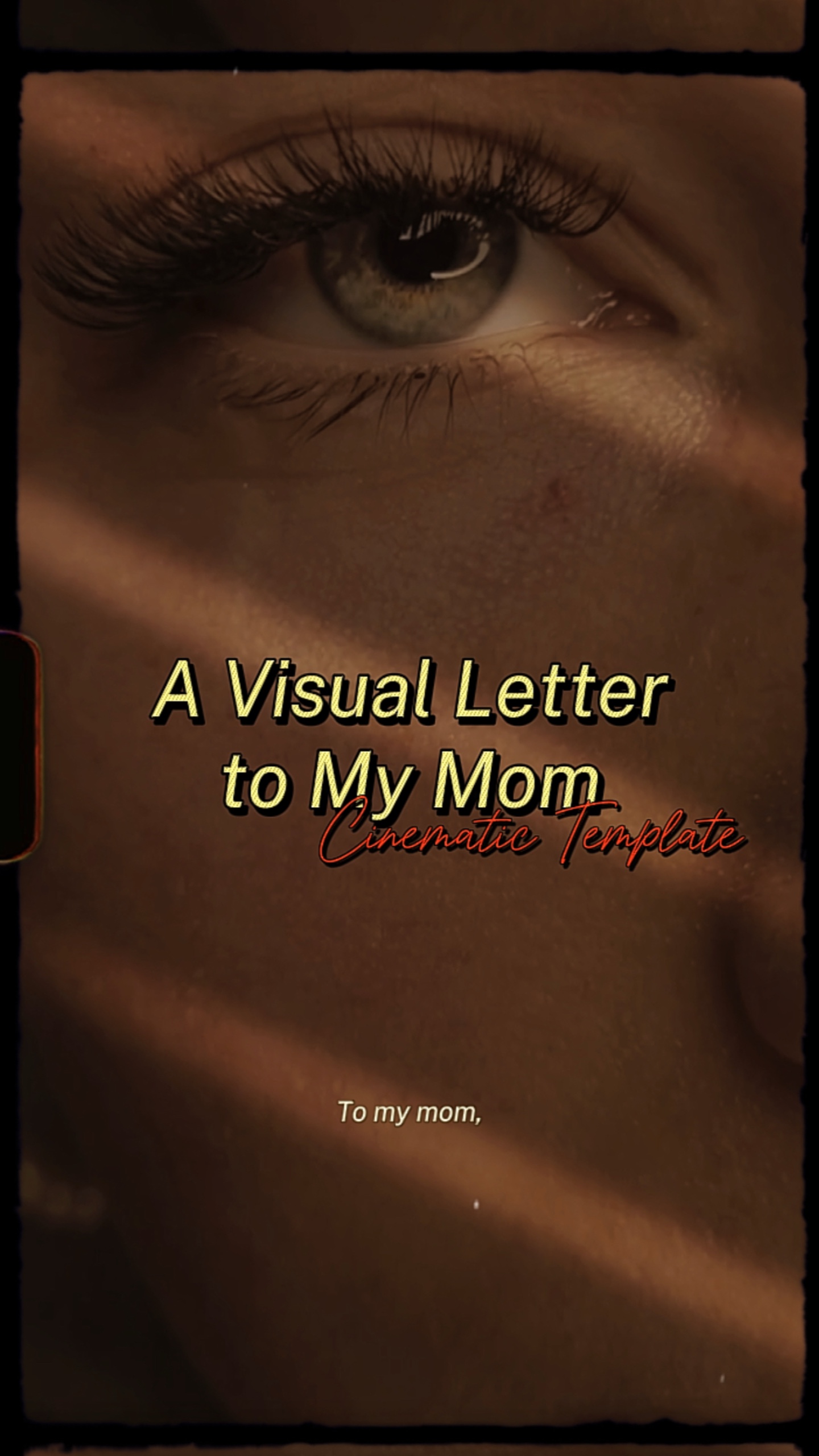 Letter to My Mom💌