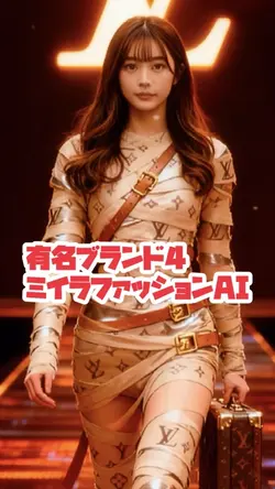 有名ブランドミイラファッション