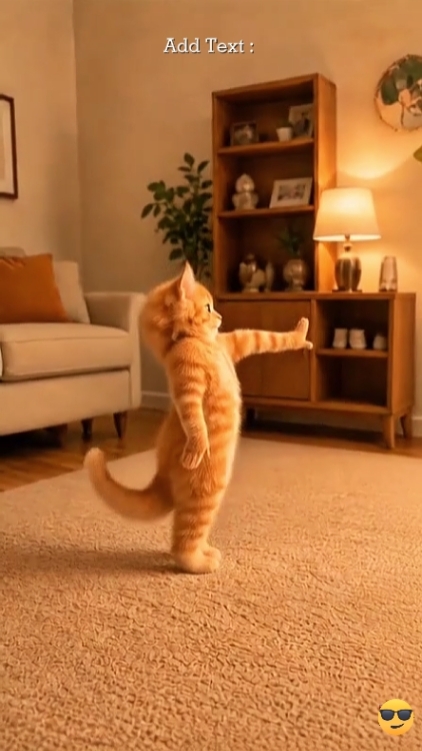 Lustige Katze