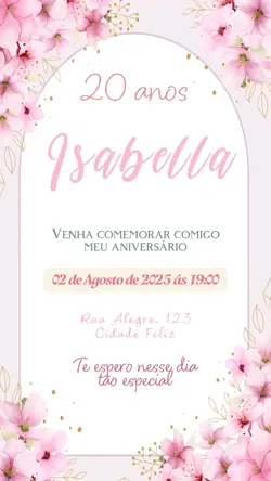 Convite Aniversário 