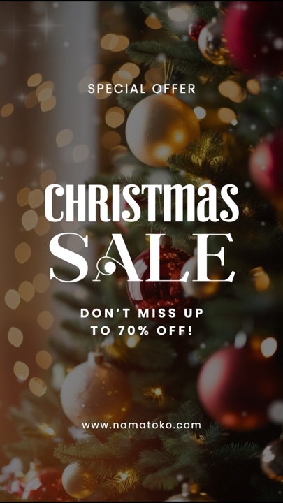 Venda: venda de natal