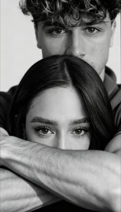 black white couple