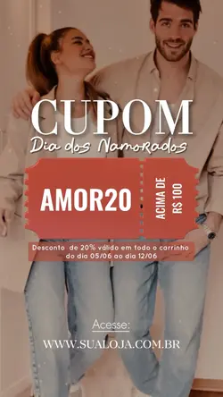 CUPOM NAMORADOS
