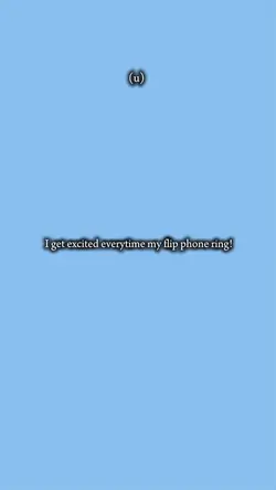 Flip phone ring📞✨